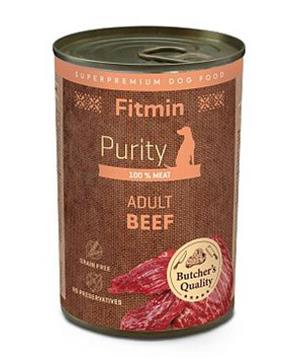 Levně Fitmin dog Purity tin konzerva beef 400g