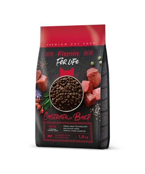 Levně Fitmin cat For Life Castrate Beef 1,8 kg