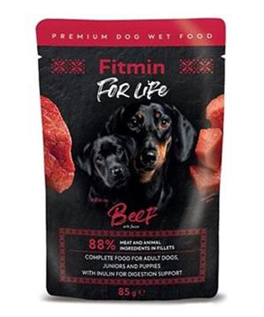 Levně Fitmin For Life dog Hovězí s inulinem kapsa 85g