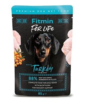 Fitmin For Life dog Krůtí s rakytníkem kapsa 85g