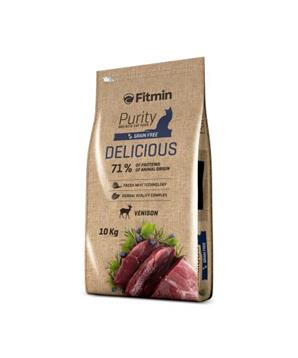 Levně Fitmin kompletní krmivo pro kočky Purity Delicious 10 kg