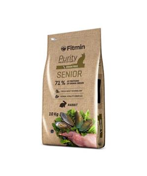 Levně Fitmin kompletní krmivo pro kočky Purity Senior 10 kg
