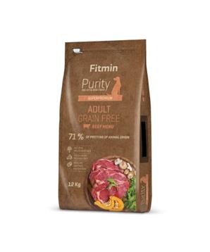 Levně Fitmin kompletní krmivo pro psy Purity Grain Free Adult Beef 12 kg