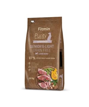 Levně Fitmin kompletní krmivo pro psy Purity Grain Free Senior&Light Lamb 12 kg
