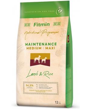 Levně Fitmin dog medium maxi lamb&rice 12 kg
