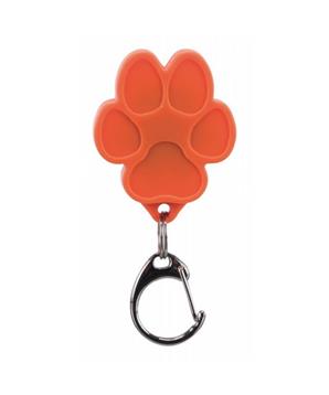 Levně Flasher USB blikačka pro psy 3,5 x 4,3 cm tvar tlapka 1 ks