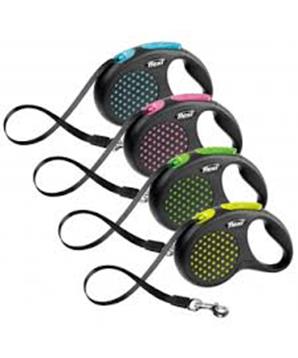 Vodítko FLEXI Design M pásek 5 m/25 kg