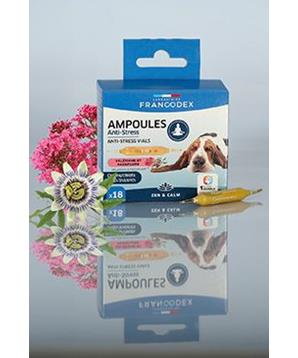 Levně Francodex Anti-stress ampulky pes, štěně 18x1ml
