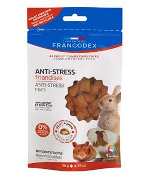 Levně Francodex Pochoutka Anti-stress pro hlodavce 50g