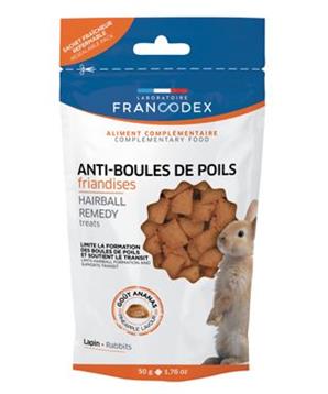 Francodex Pochoutka Hairball remedy králík