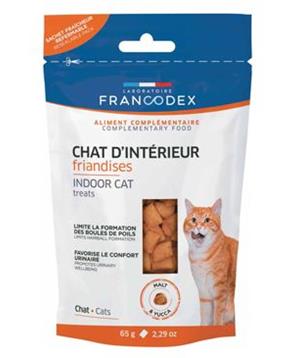Levně Francodex Pochoutka Indoor kočka 65g