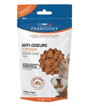 Levně Francodex Pochoutka Odour care hlodavci 50g