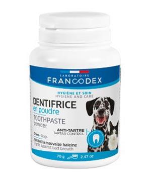 Levně Francodex Pudr dentální pes, kočka NEW 150g