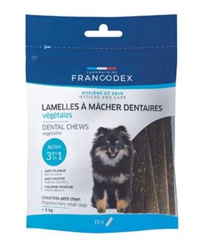 Levně Francodex Weggy žvýkací plátky L/490g/15ks