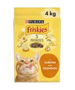 Levně Friskies cat dry - kuře, zelenina 10 kg