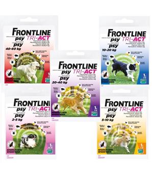 Frontline Tri-Act pro psy Spot-on