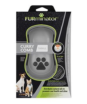 Levně FURminator hřeben Curry Comb Small pro kočky, malé psy 1ks/Small