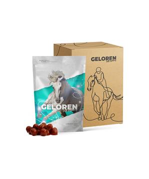 Levně Geloren HA gelové tablety - višňové 1350 g (3 sáčky á 450g)