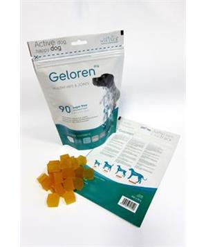 Geloren dog žvýkací gelové tablety