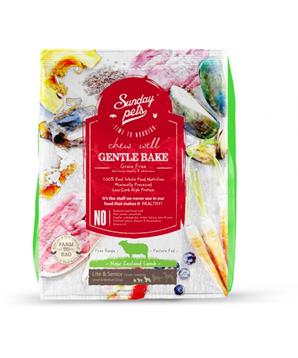 SUNDAYPETS GENTLE BAKE LAMB SENIOR SMALL/MEDIUM BREED
