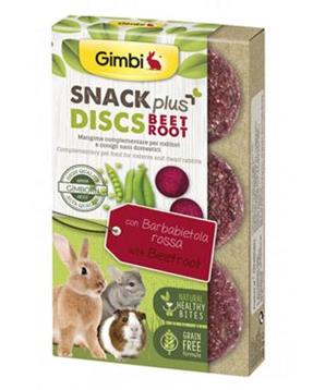 Gimbi Snack Plus DISCS červená řepa