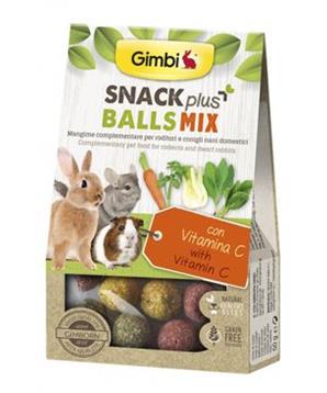 Gimbi Snack Plus kuličky MIX