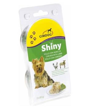 Levně Gimborn konz. ShinyDog kuře/jehně 2x85g