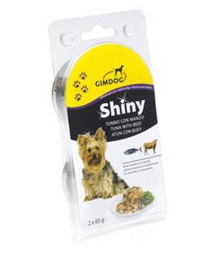 Levně Gimborn konz. ShinyDog tuňák/hovězí 2x85g