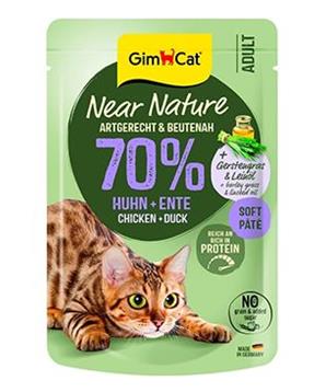 Levně GimCat Near Nature kapsa kuře&kachna 85g
