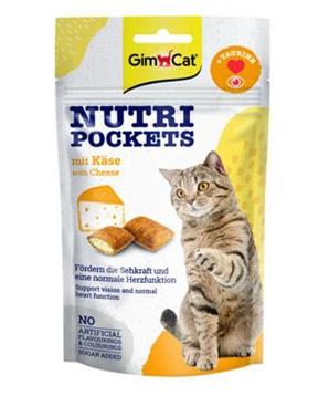 Levně Gimcat Nutri Pockets se sýrem 60g