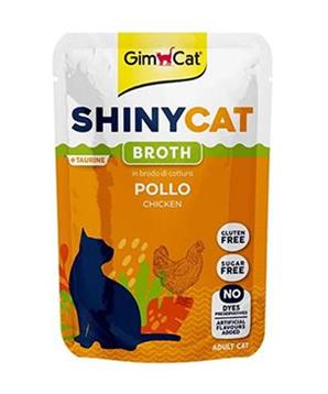 Levně Gimcat ShinyCat kapsa kuře ve vývaru 70g