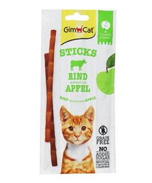 Levně Gimcat Superfood Duo-sticks hovězí a jablko 3 ks