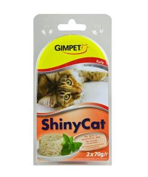 Levně Gimpet Shiny Cat Kuře 2x70 g