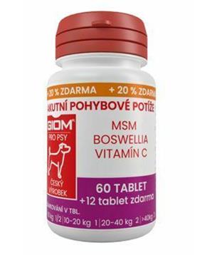 Giom pes Akutní pohybové potíže