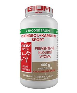 Levně Giom S pes Chondro L-karnitin SPORT 400g plv