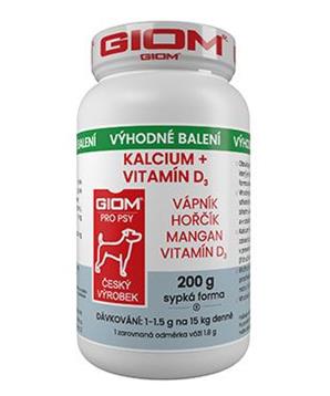 Giom S pes Kalcium+D3