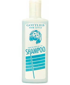 Levně Gottlieb Blue šampon vybělující s makadamovým olejem 300 ml