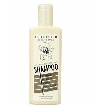 Levně Gottlieb Pudel šampon pro pudly aprikot s makadamovým olejem 300 ml