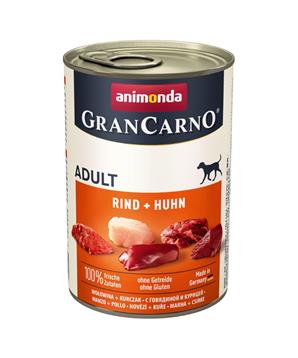 Levně GRANCARNO Adult - hovězí, kuřecí 12x400 g
