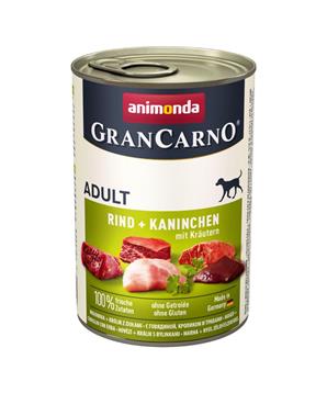 Levně GRANCARNO Adult - králík + bylinky 12x800 g