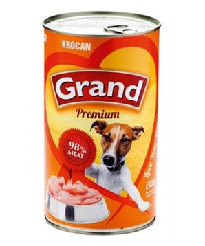 Levně GRAND konz. pes krocaní 1,3 kg