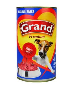 Levně GRAND konz. pes mas.směs 1,3 kg