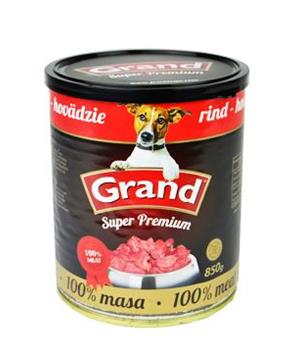 Levně GRAND konz. Superpremium pes hovězí 850 g