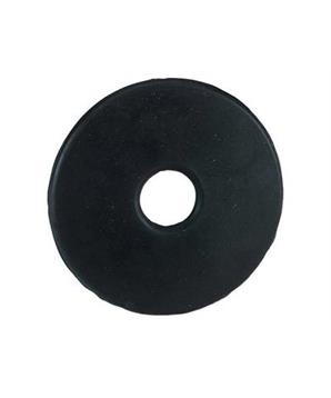 Levně Gumové kroužky na udidlo v černé barvě 7 cm, pár