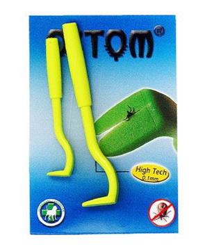 Levně Háček na klíštata O´TOM 1 bal (2 ks)
