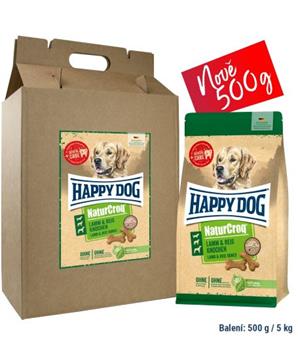 Levně NaturCroq jehněčí kostičky - Knochen mit Lamm und Reis 5 kg