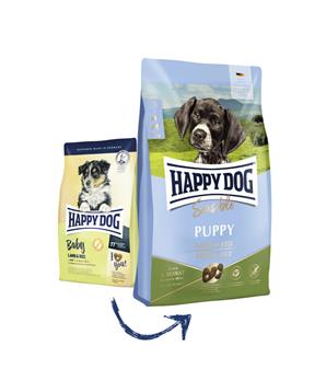 Happy dog Puppy Lamb & Rice