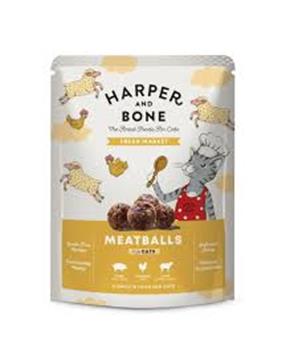 Levně Harper and Bone Cat čerstvé z trhu, kapsička 85g