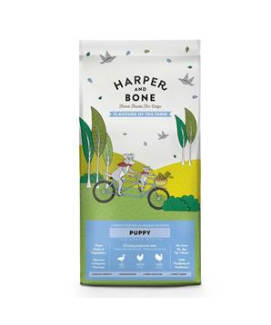 Levně Harper and Bone Dog Puppy příchutě farmy 12 kg