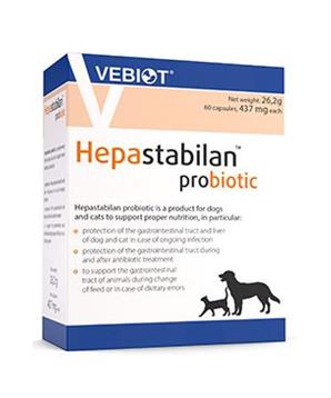 Levně Hepastabilan Probiotic pro psy a kočky 60 cps
